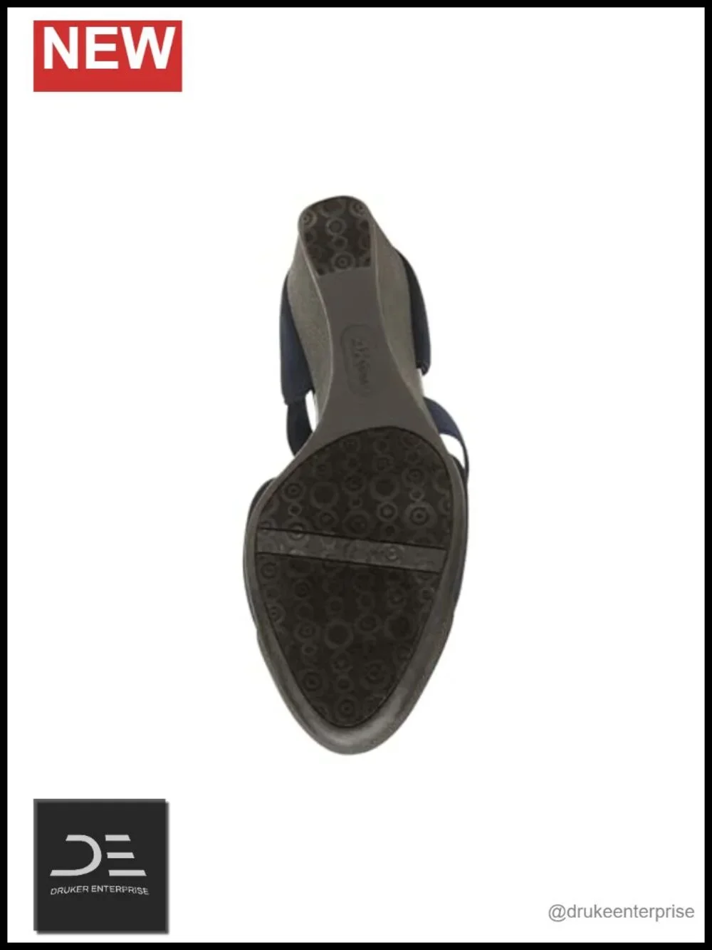 Anne Klein Sport Tara Women's Slip-On Wedge Heels with Faux Leather, Cushioned